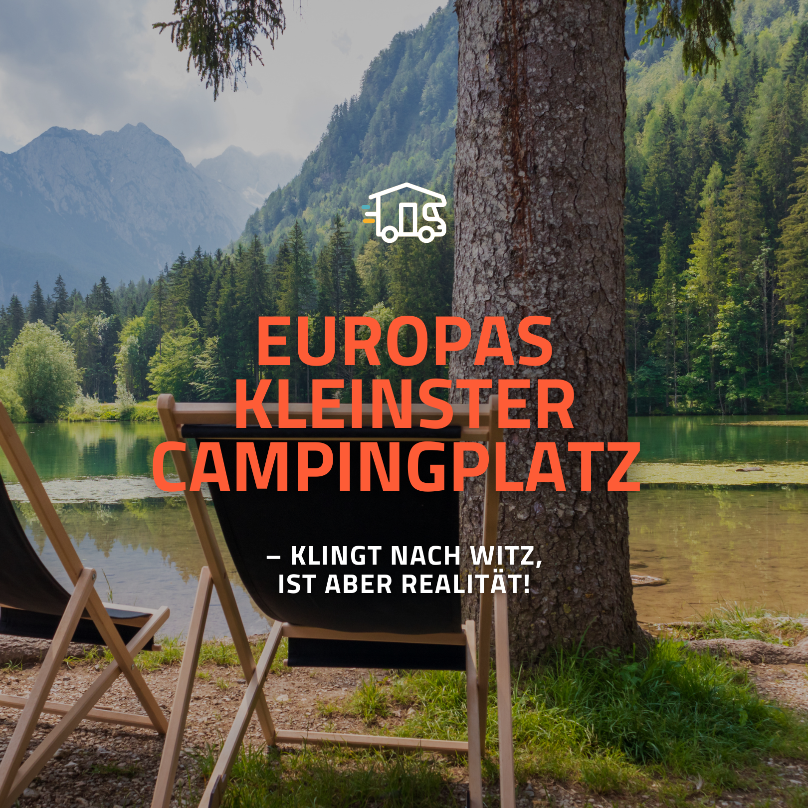 Europas kleinsten Campingplatz in Slowenien!